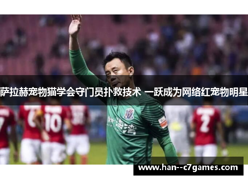 萨拉赫宠物猫学会守门员扑救技术 一跃成为网络红宠物明星